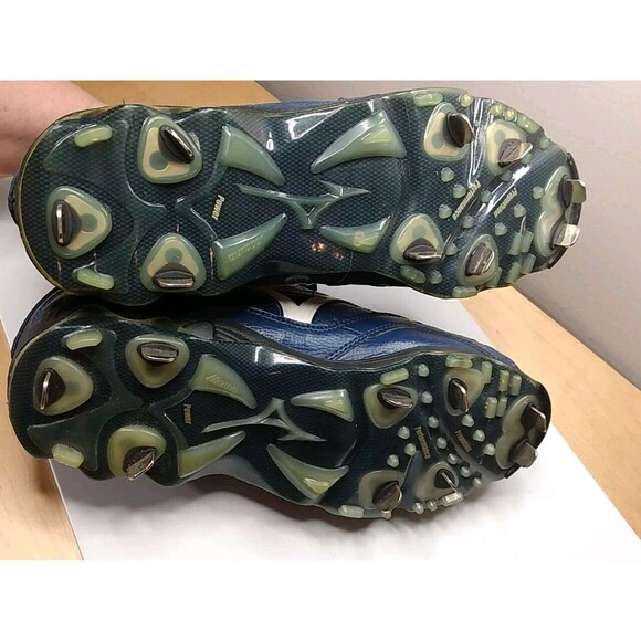 Mizuno Men’s 9-Spike Classic Low‎ G3 Performance Fit Metal Cleats Size 11.5 - Picture 5 of 7